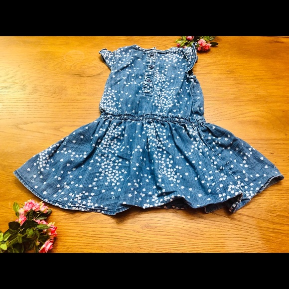 Old navy blue jean dress - Picture 3 of 4